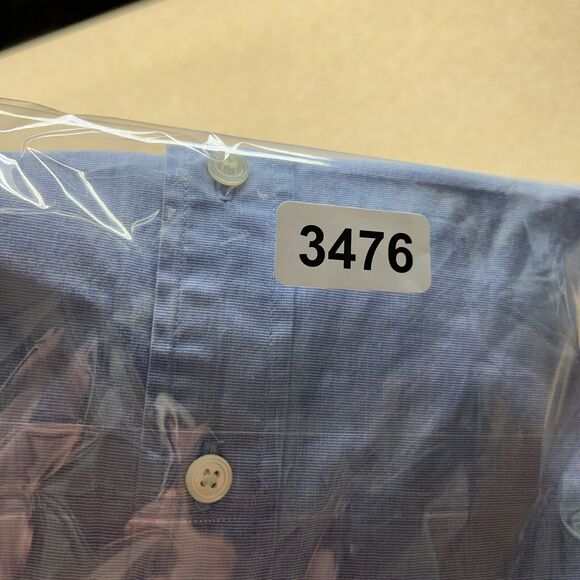 J Crew Shirt Womens 2‎ Blue Twill Stretch Lightweight Button-Up Long Sleeve - Picture 9 of 10